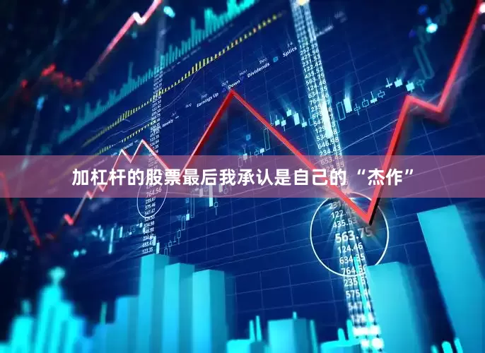 加杠杆的股票最后我承认是自己的 “杰作”